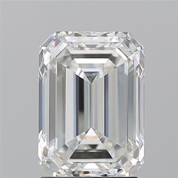2.5ct Emerald H VVS1 Natural Diamond
