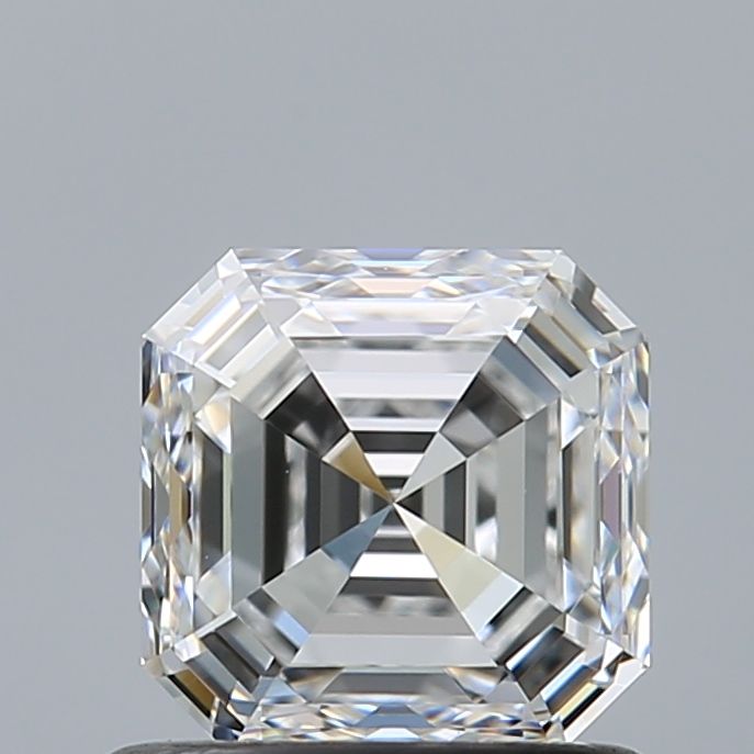 0.91ct Asscher D VVS1 Natural Diamond