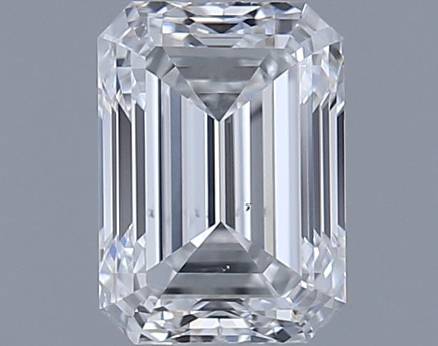 0.9ct Emerald F VS2 Natural Diamond
