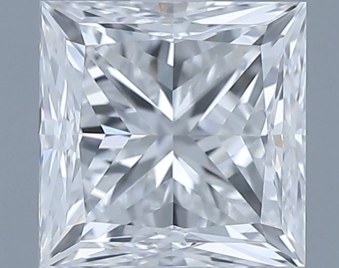 0.91ct Princess F VVS2 Natural Diamond