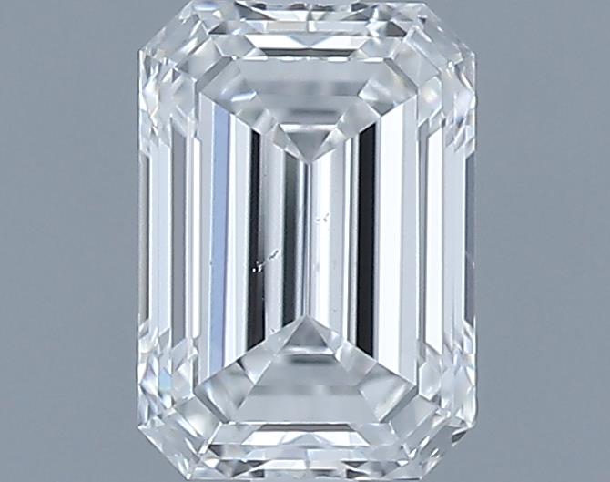 0.6ct Emerald E VS2 Natural Diamond