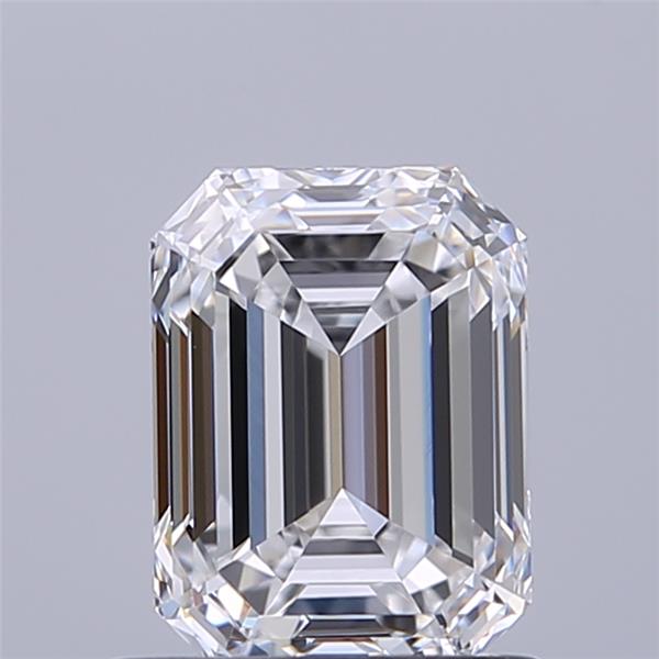 0.91ct Emerald D VVS1 Natural Diamond