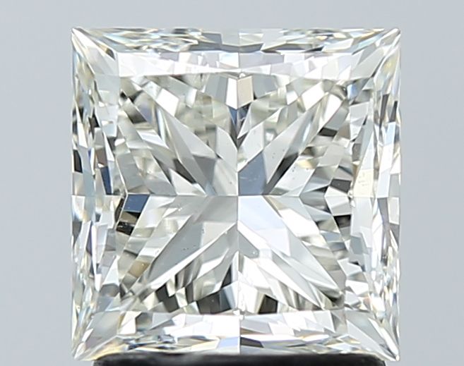 2.01ct Princess K SI1 Natural Diamond
