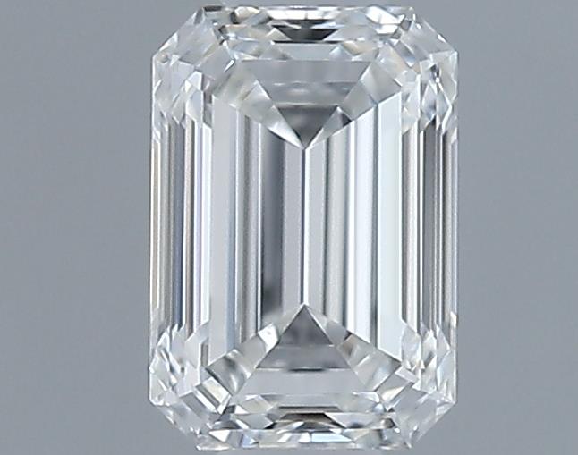 0.61ct Emerald F VVS2 Natural Diamond