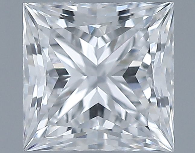 0.61ct Princess D IF Natural Diamond