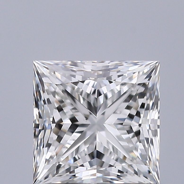 0.91ct Princess F VS2 Natural Diamond