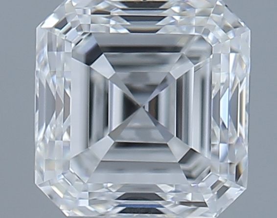 1ct Asscher F IF Natural Diamond