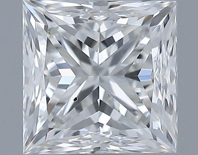 0.7ct Princess G SI1 Natural Diamond