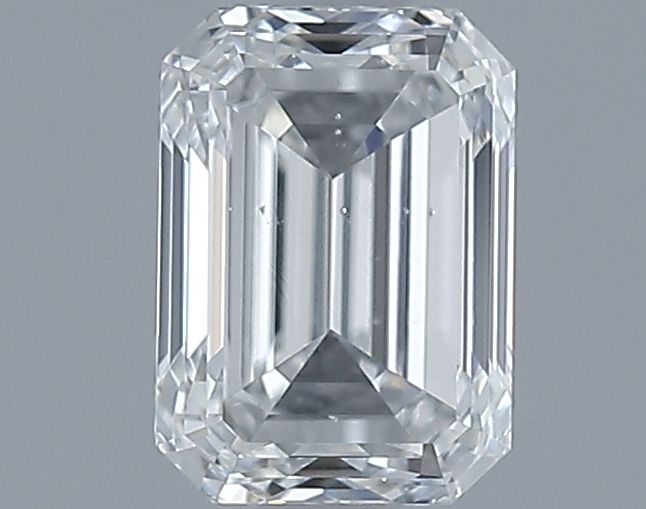 0.9ct Emerald E SI1 Natural Diamond