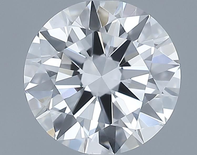 0.9ct Round F VS2 Natural Diamond