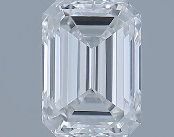 0.52ct Emerald F VVS1 Natural Diamond