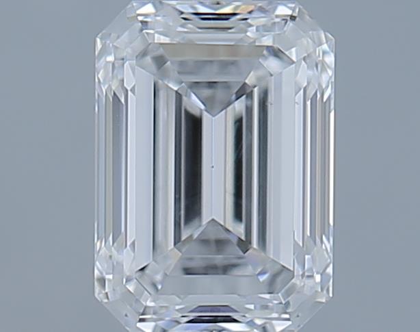 1ct Emerald D SI1 Natural Diamond