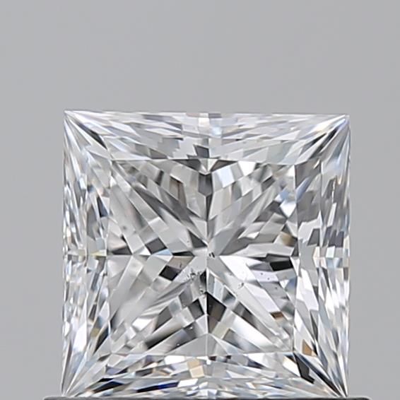0.9ct Princess E SI1 Natural Diamond