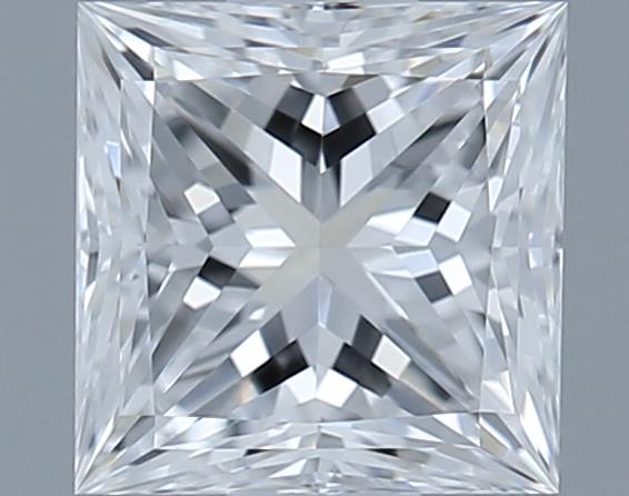 0.52ct Princess D VVS1 Natural Diamond