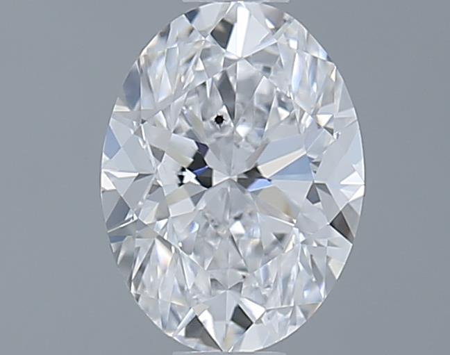 0.91ct Oval D SI1 Natural Diamond