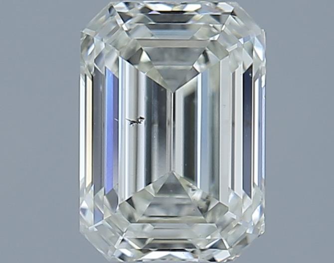 2ct Emerald M SI1 Natural Diamond