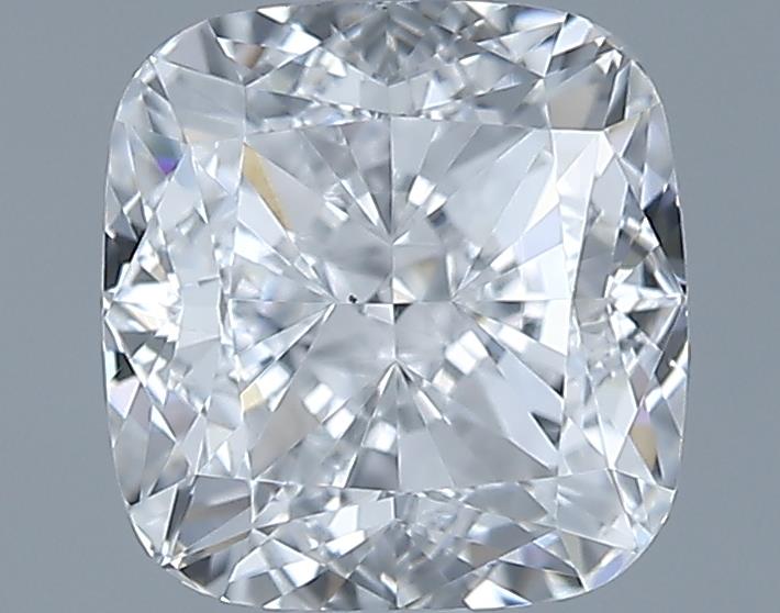 0.9ct Cushion D VS2 Natural Diamond