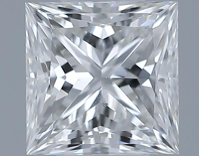 0.72ct Princess F SI1 Natural Diamond