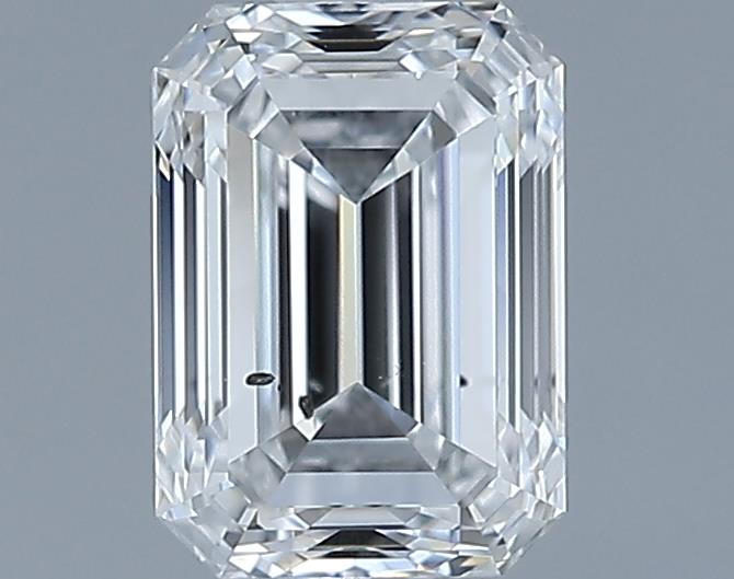 1.01ct Emerald F SI2 Natural Diamond