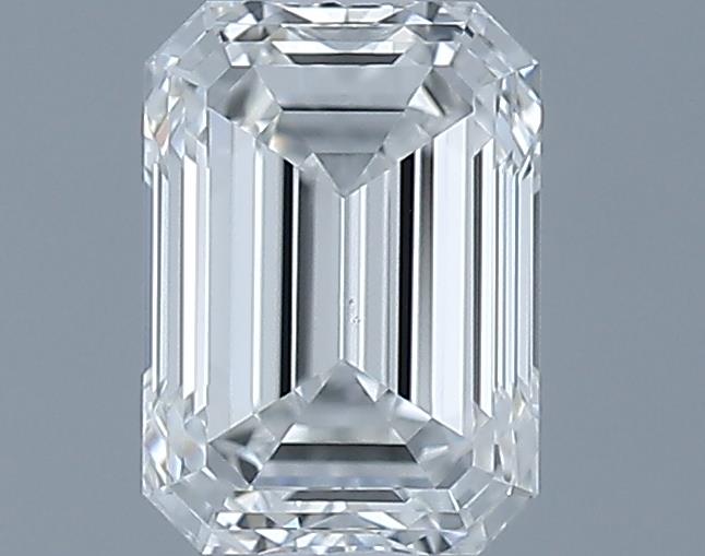 0.6ct Emerald F VS1 Natural Diamond