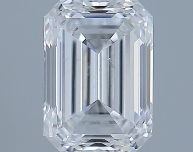 0.7ct Emerald E SI1 Natural Diamond
