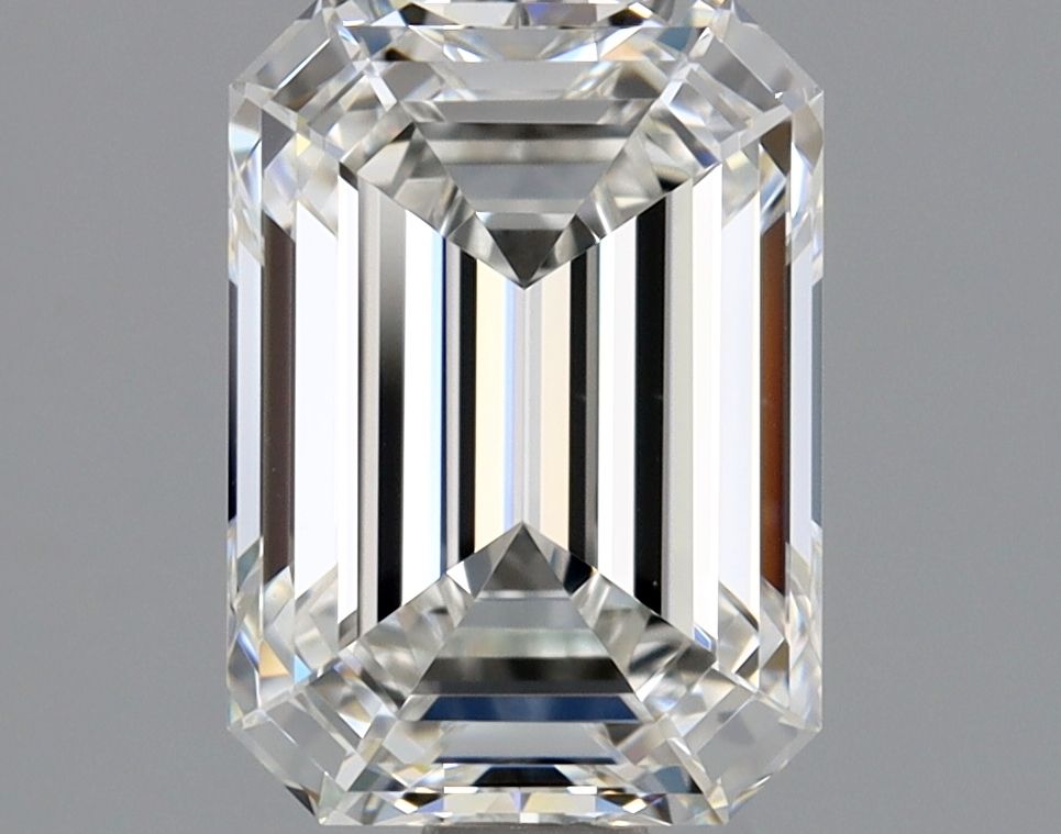 1.54ct Emerald F VVS2 Natural Diamond