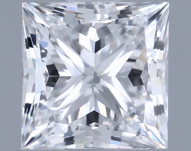0.7ct Princess D VVS1 Natural Diamond