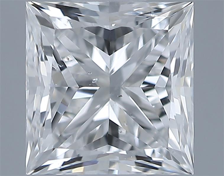 0.71ct Princess F SI1 Natural Diamond