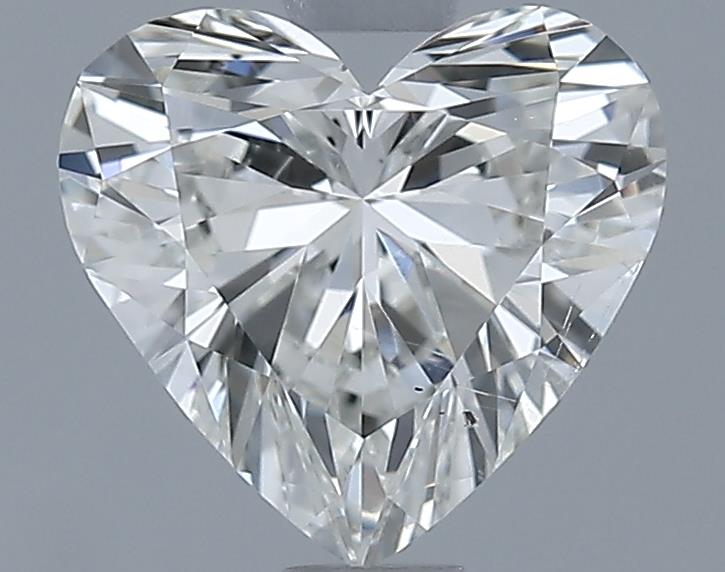 0.9ct Heart J SI1 Natural Diamond