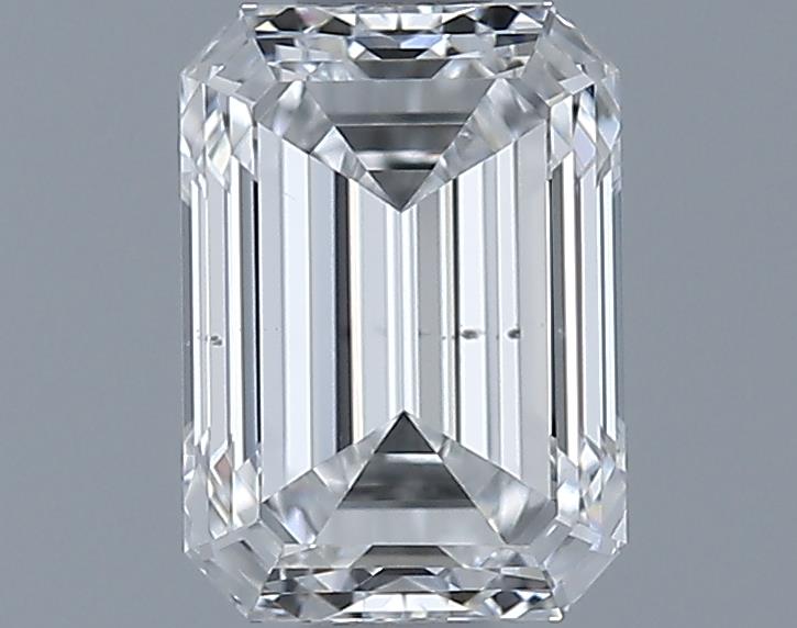 0.77ct Emerald E SI1 Natural Diamond