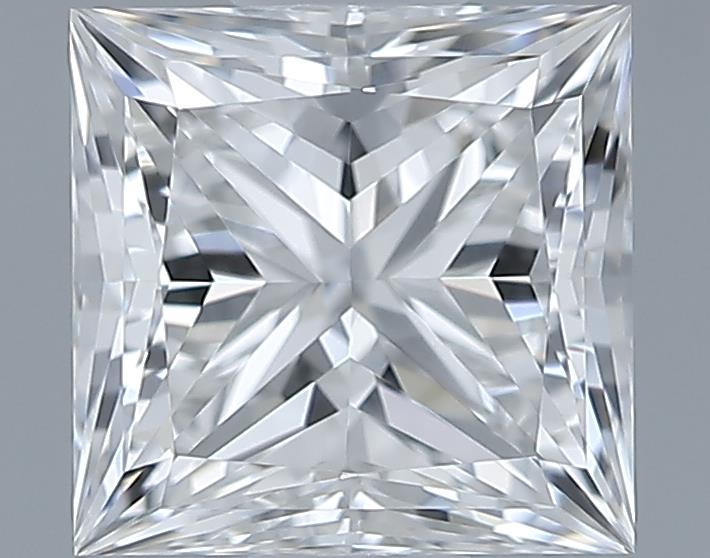 0.73ct Princess F VVS1 Natural Diamond