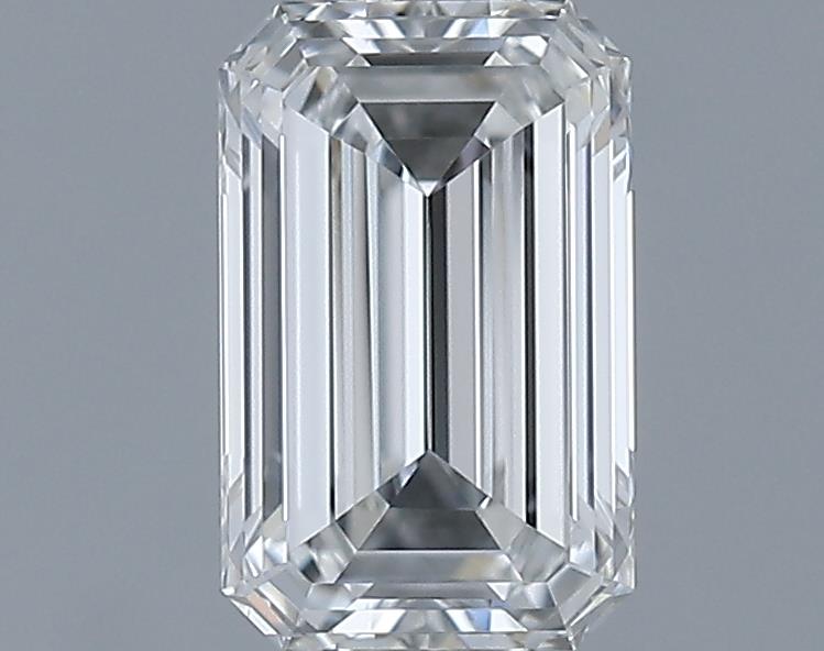 0.81ct Emerald F VS1 Natural Diamond