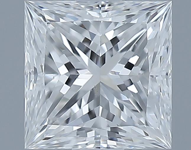 0.77ct Princess E VS2 Natural Diamond
