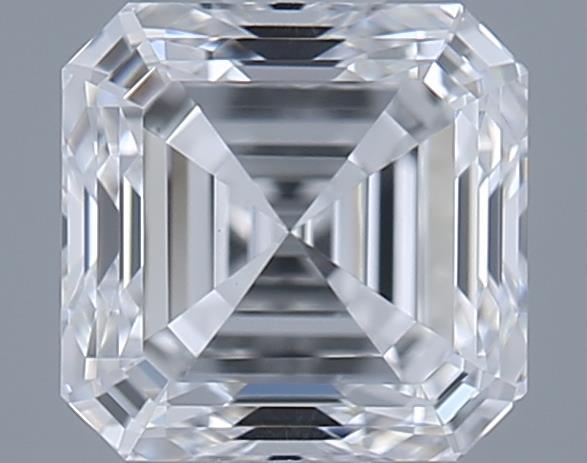 0.76ct Asscher E VS1 Natural Diamond