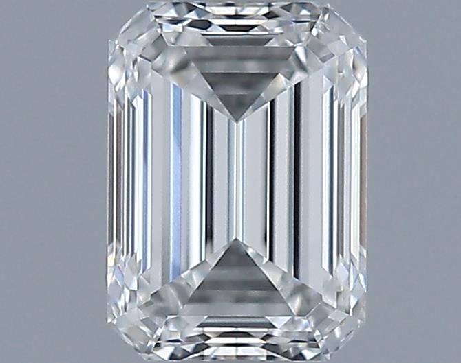 0.51ct Emerald F VVS2 Natural Diamond