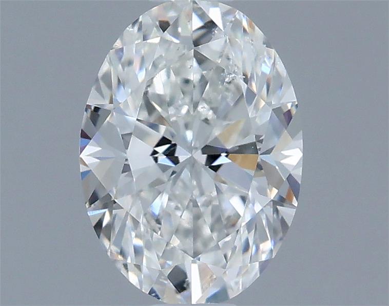 0.61ct Oval F SI2 Natural Diamond
