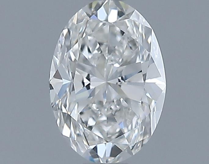 0.7ct Oval F VVS1 Natural Diamond