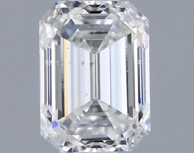 0.72ct Emerald F SI1 Natural Diamond