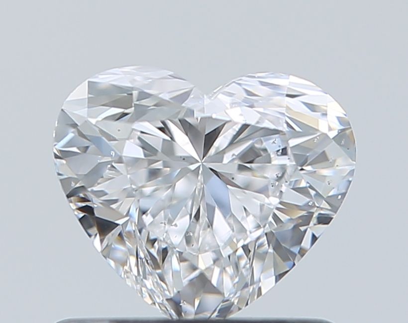 0.7ct Heart D SI1 Natural Diamond
