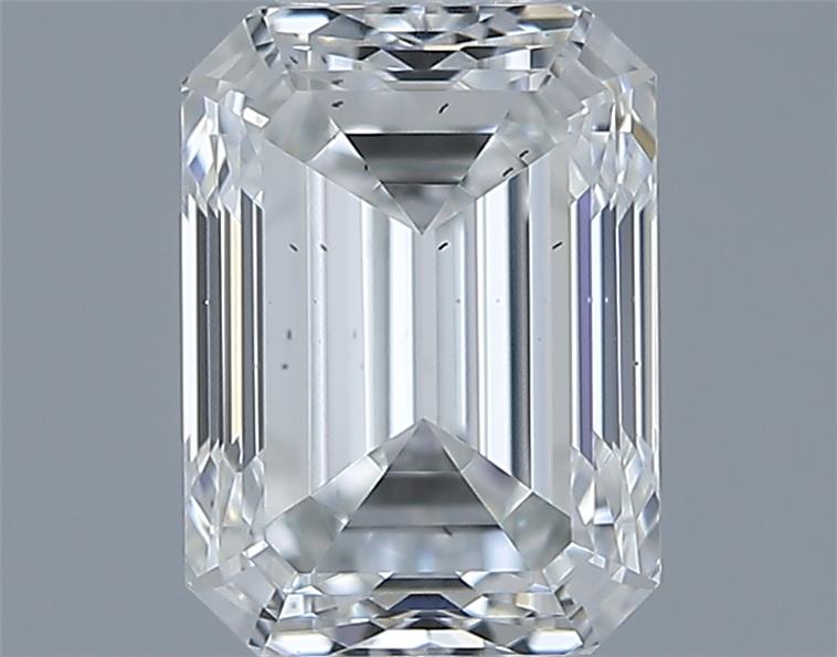 0.91ct Emerald G SI1 Natural Diamond