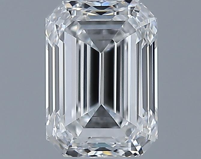 0.9ct Emerald F VVS2 Natural Diamond