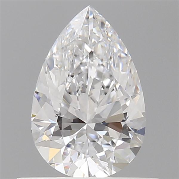 0.6ct Pear D VVS1 Natural Diamond