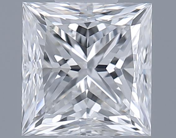 0.7ct Princess F VVS1 Natural Diamond