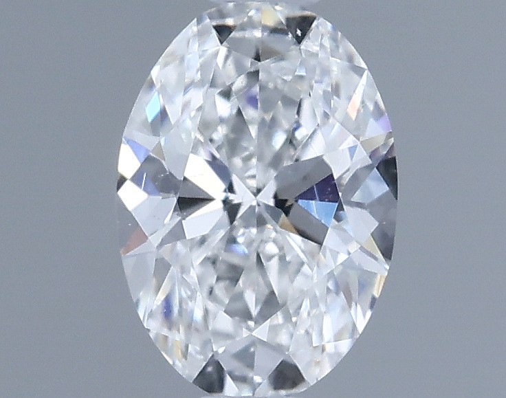 0.6ct Oval D SI1 Natural Diamond