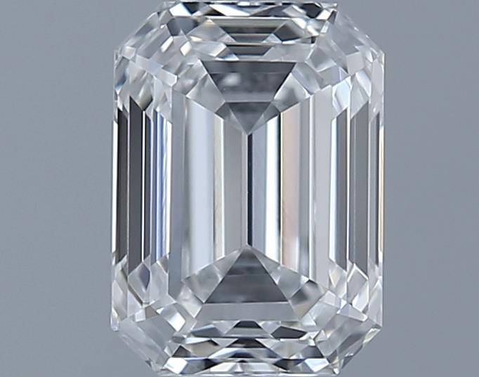 0.7ct Emerald F VVS2 Natural Diamond