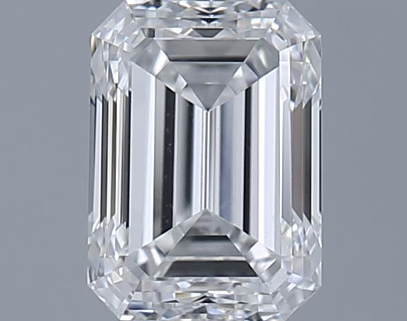 0.7ct Emerald F VVS2 Natural Diamond