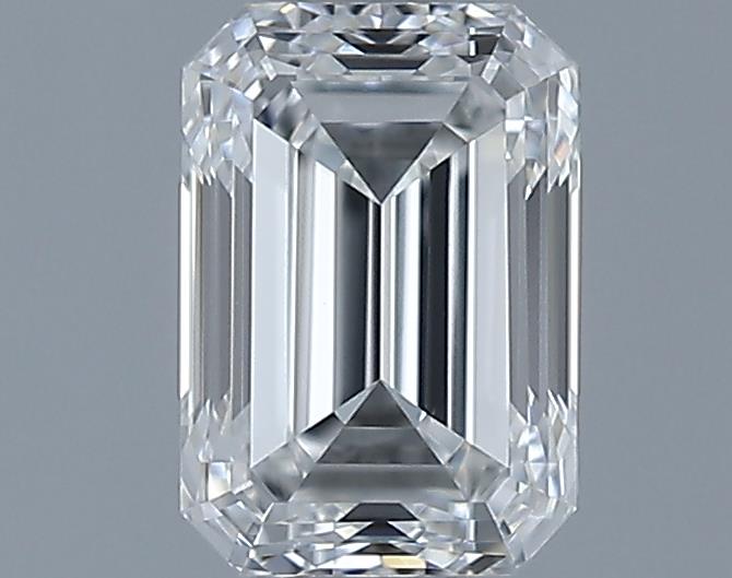 0.7ct Emerald F VS1 Natural Diamond