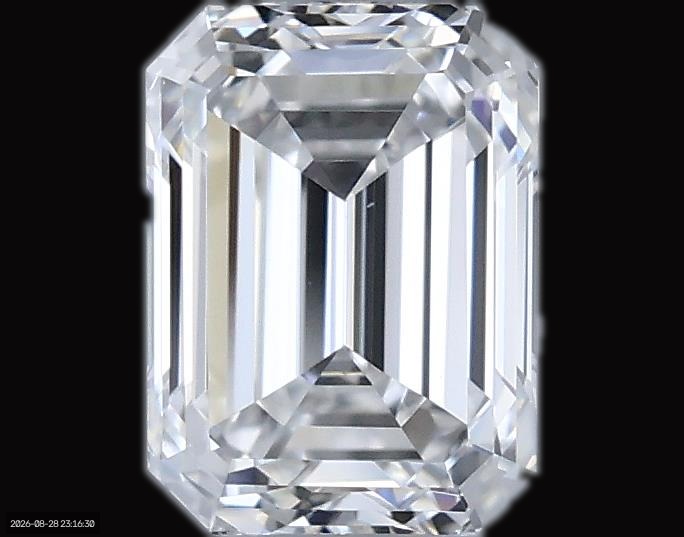 0.5ct Emerald E VVS2 Natural Diamond