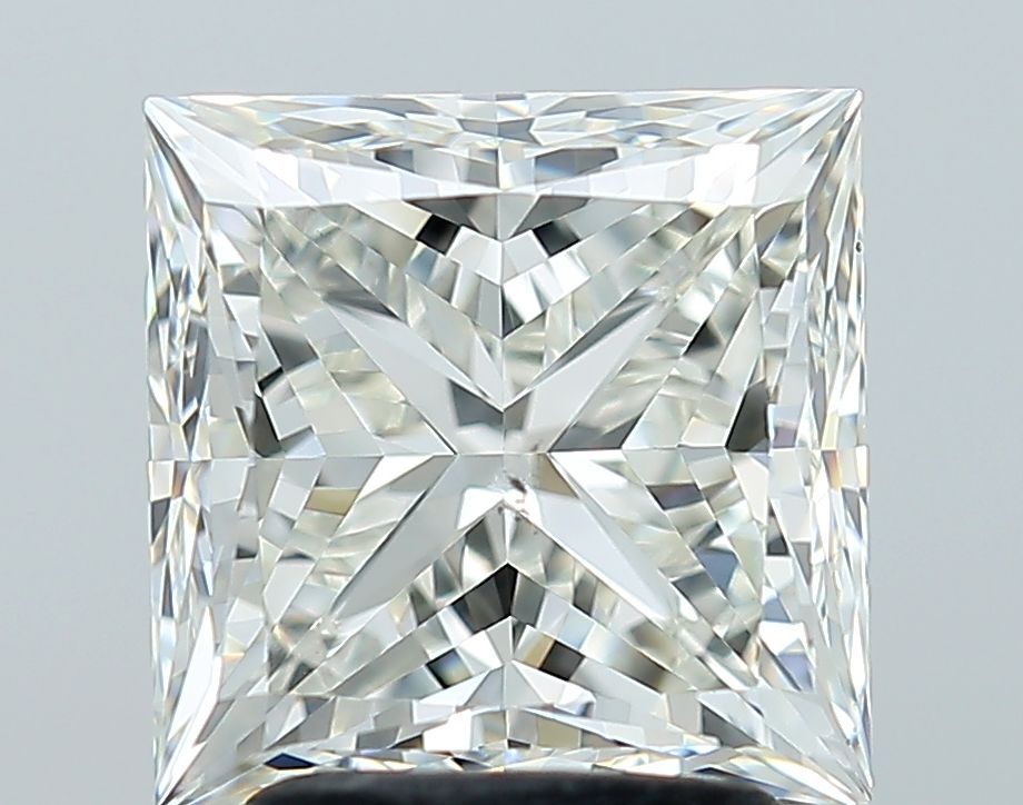 3.04ct Princess J SI1 Natural Diamond