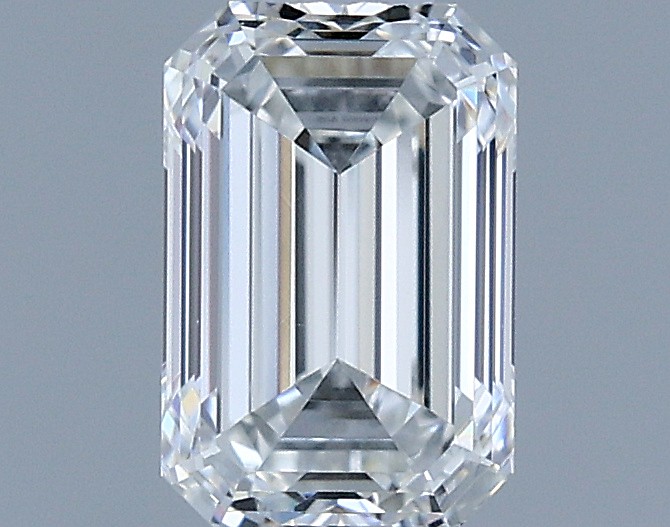 0.54ct Emerald F VVS1 Natural Diamond